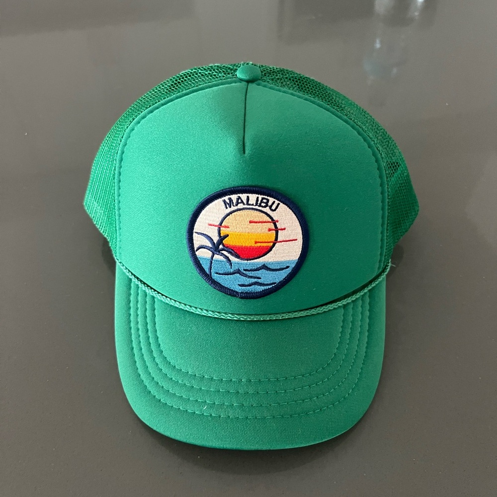 Green Malibu Trucker Hat